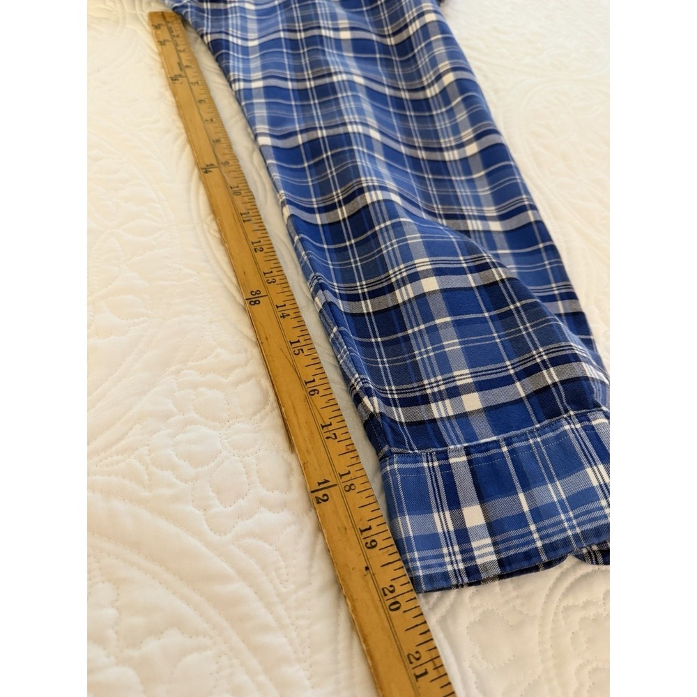 Polo Ralph Lauren Men's Blue Plaid Button-Down Shirt In Classic Fit XXL - Picture 8 of 8